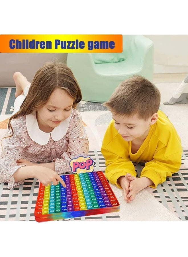 لعبة الضرب 12x12 جدول رياضيات ألعاب رقمية، لعبة تعلم فidget لتخفيف التوتر وخلق عمليات رياضية متنوعة - Image 5